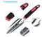 Garden Tool Set, 3PCS Heavy Duty Aluminum Gardening Tools with Soft Non-Slip Ergonomic Handle, Including Hand Trowel, Transplant Trowel, and Cultivator Hand Rake, Ideal for Planting, Digging, and Harvesting